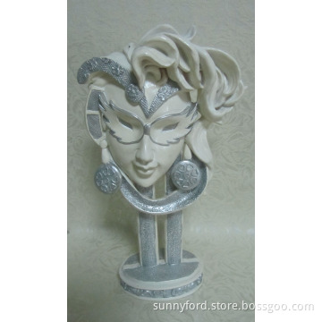 Polyresin Mask Figurines (SFR1641)